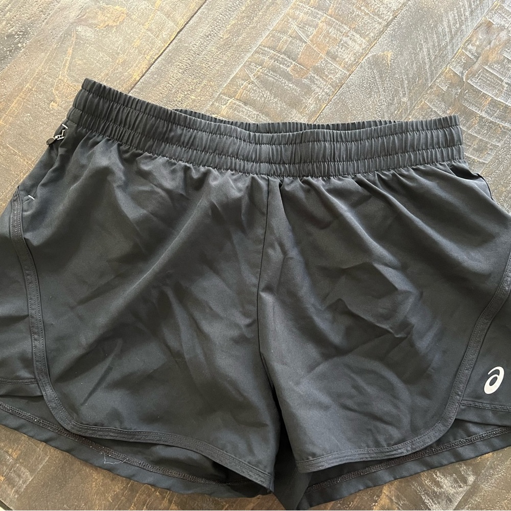 Asics Women's Charcoal Athletic Shorts